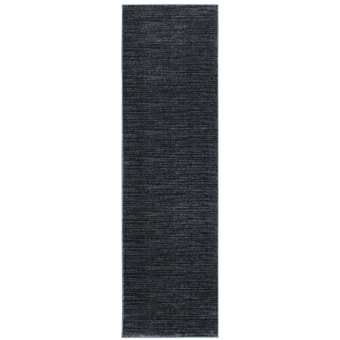 Richmond 526B3 Navy/Grey 1'10" x 3' Rug