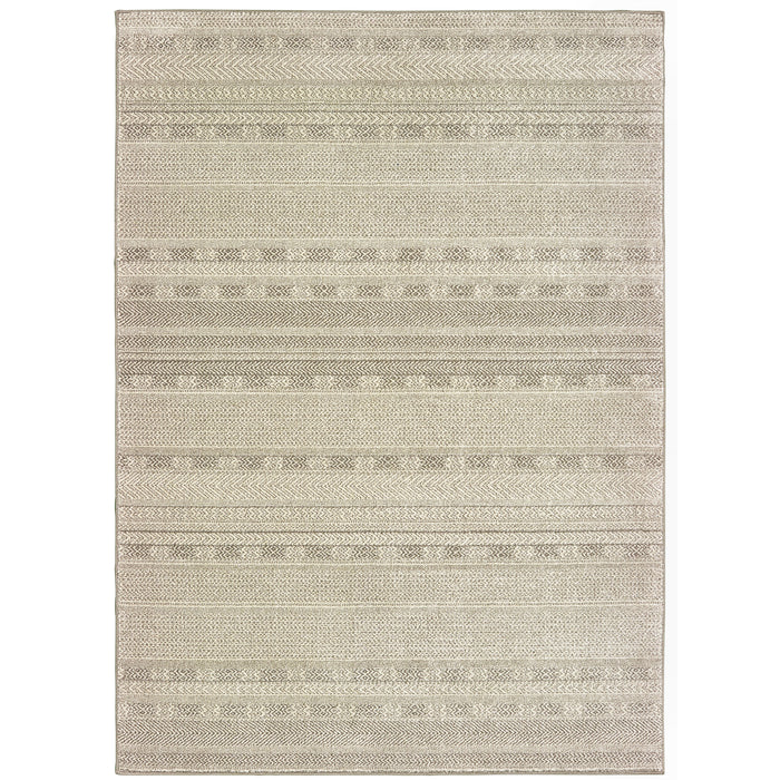 Richmond 801H3 Ivory/Brown 1'10" x 3' Rug