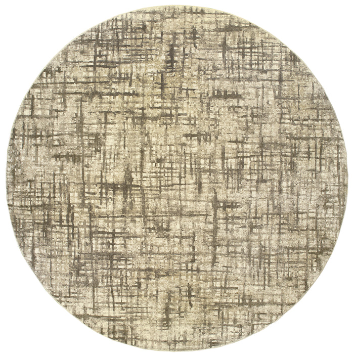 Richmond 802J3 Ivory/Brown 1'10" x 3' Rug