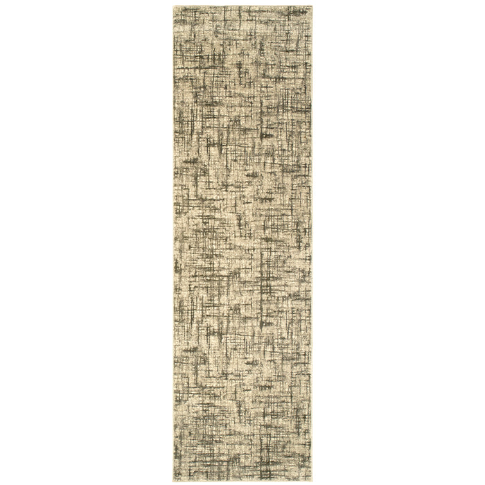 Richmond 802J3 Ivory/Brown 1'10" x 3' Rug