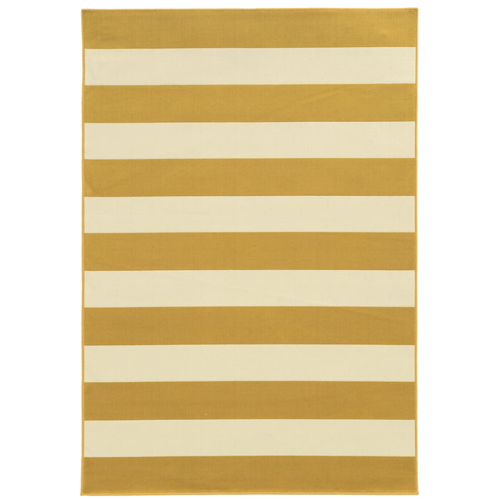 Riviera 4768K Gold/Ivory 1'9" x 3'9" Rug