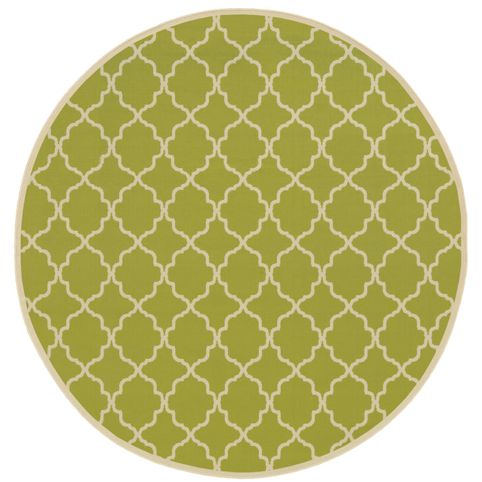 Riviera 4770M Green/Ivory 1'9" x 3'9" Rug