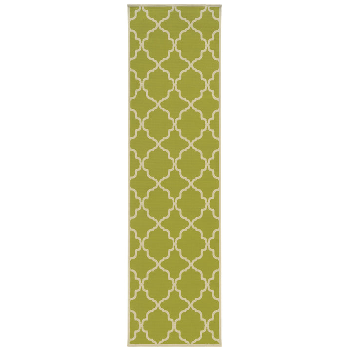 Riviera 4770M Green/Ivory 1'9" x 3'9" Rug