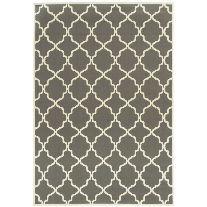 Riviera 4770W Grey/Ivory 1'9" x 3'9" Rug