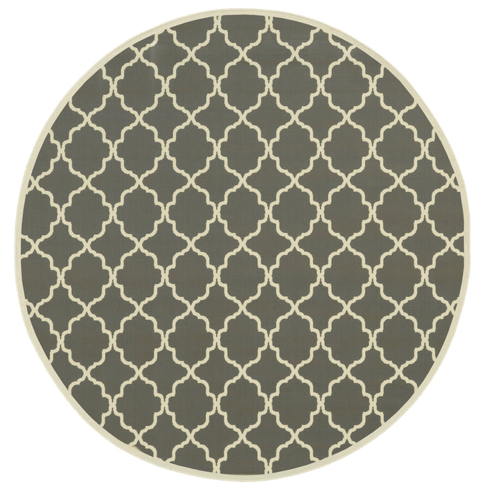 Riviera 4770W Grey/Ivory 1'9" x 3'9" Rug