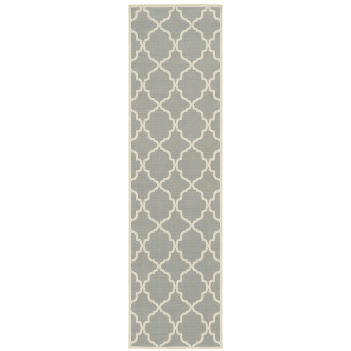 Riviera 4770Y Grey/Ivory 1'9" x 3'9" Rug