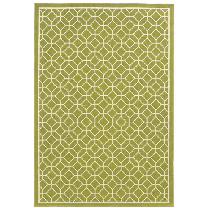 Riviera 4771B Green/Ivory 1'9" x 3'9" Rug