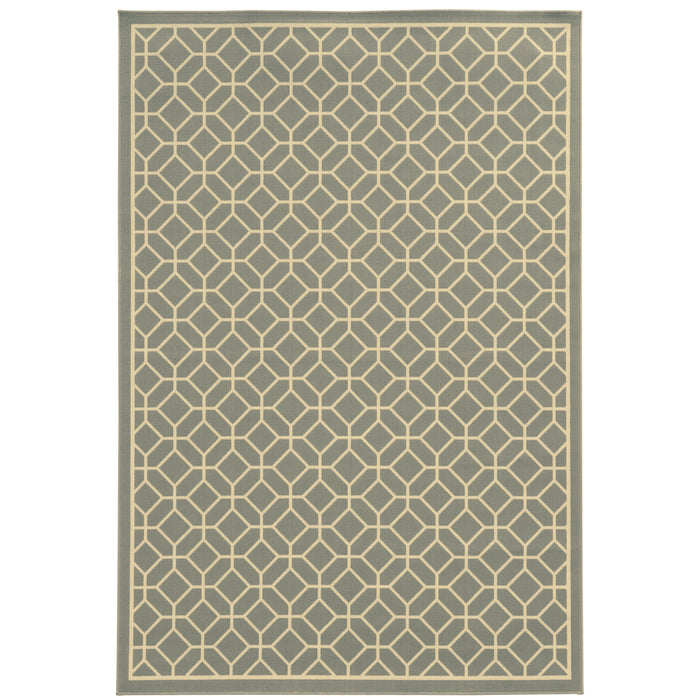 Riviera 4771M Grey/Ivory 1'9" x 3'9" Rug