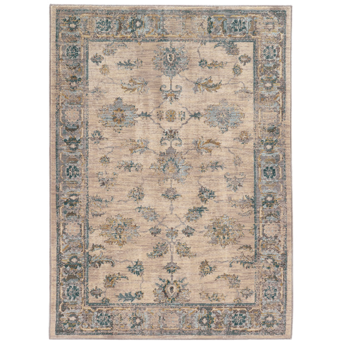 Sedona 5171C Ivory/Blue 1'10" x 3' Rug