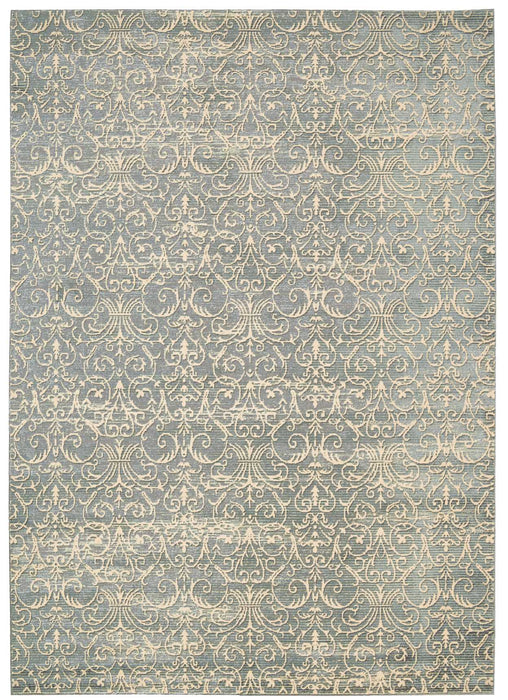 Nourison Luminance LUM05 Cobalt Area Rug