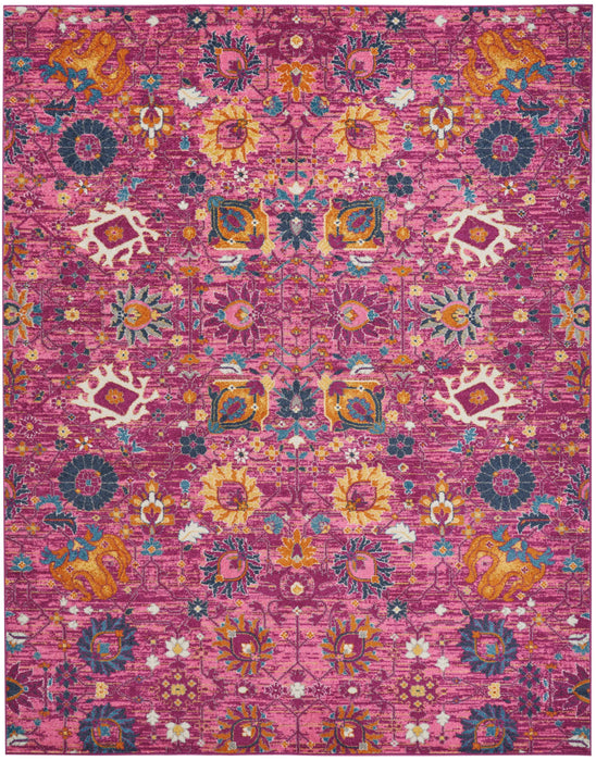 Nourison Passion PSN01 Fuchsia Area Rug