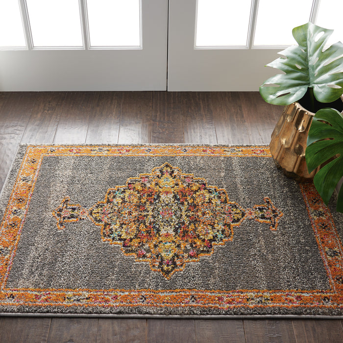 Nourison Passionate PST01 Grey Area Rug