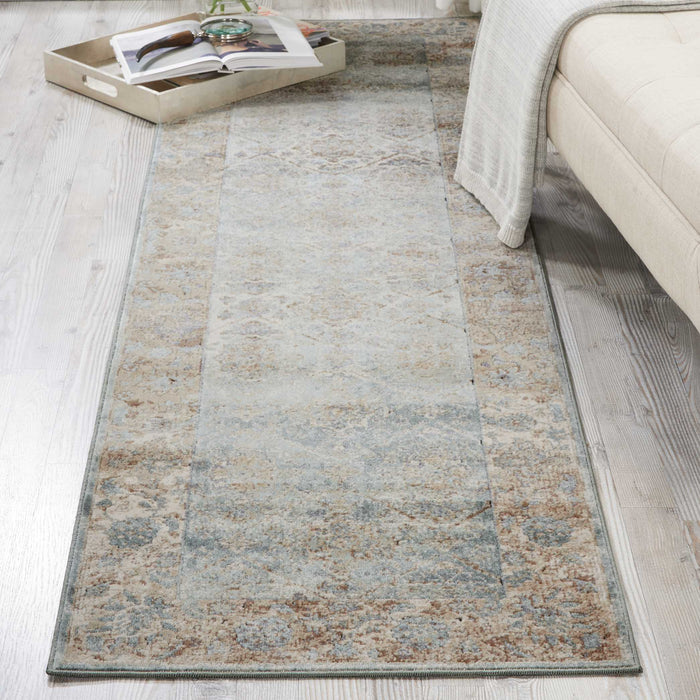 Nourison Malta MAI09 Slate Area Rug