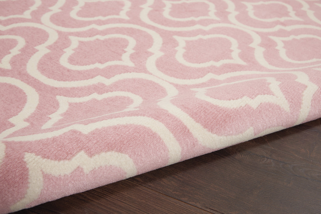 Nourison Jubilant JUB19 Pink Area Rug