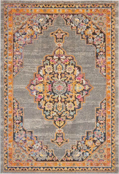 Nourison Passionate PST01 Grey Area Rug