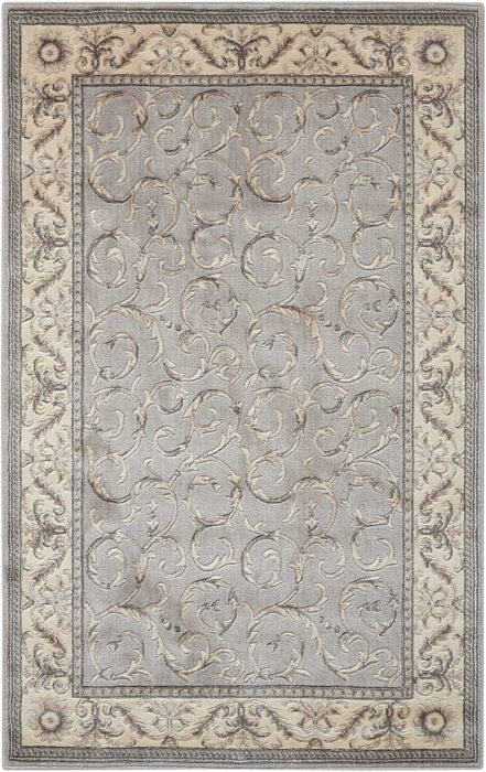 Nourison Somerset ST02 Silver Area Rug