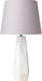 Livabliss Palladian PLI-100 Modern White Table Lamp