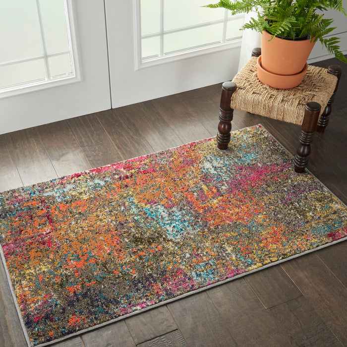 Nourison Celestial CES14 Sunset Area Rug