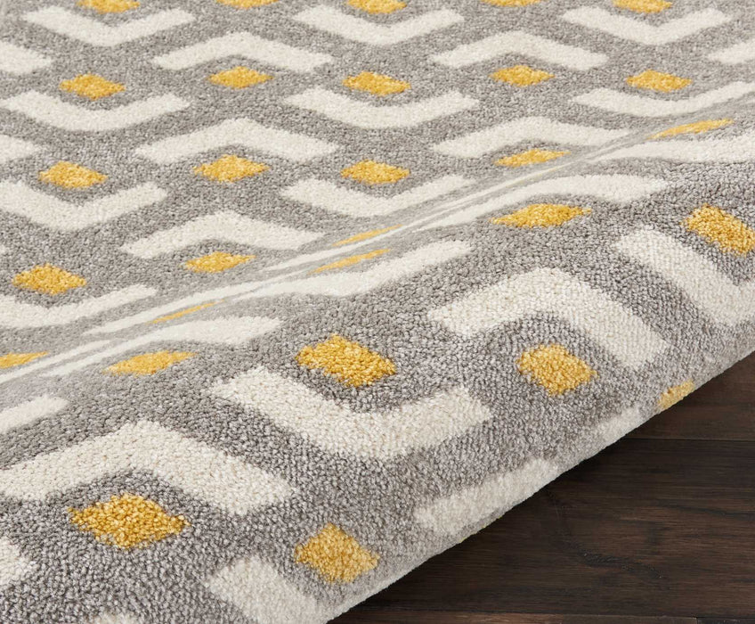 Nourison Harper DS300 Grey Area Rug