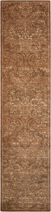 Nourison Silken Allure SLK19 Chocolate Area Rug