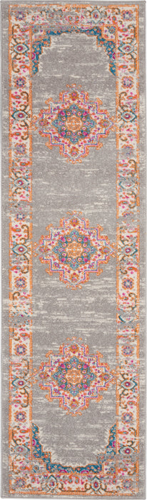 Nourison Passion PSN03 Grey Area Rug