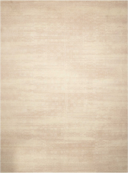 Nourison Silk Elements SKE21 Bone Area Rug