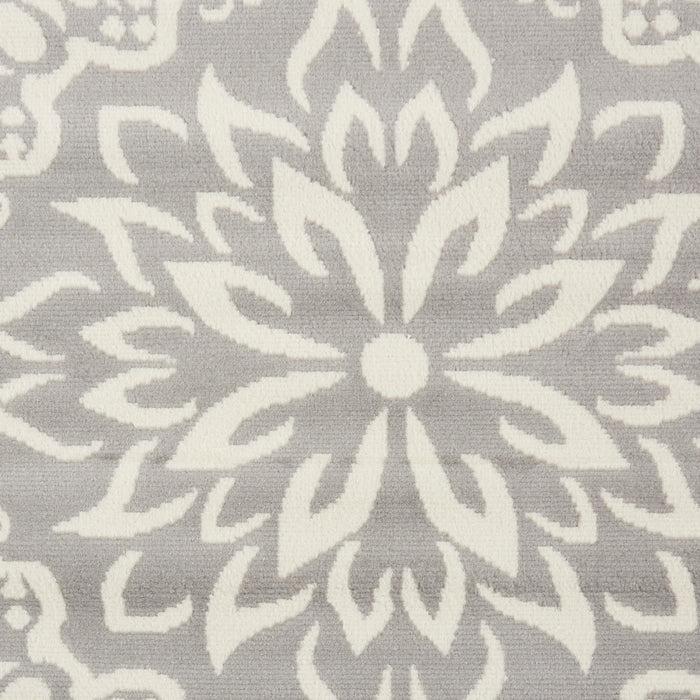 Nourison Jubilant JUB06 Ivory/Grey Area Rug