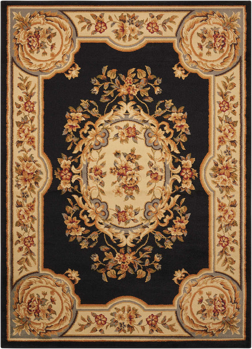 Nourison Paramount PAR37 Black Area Rug