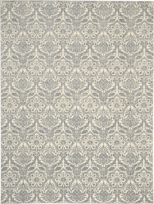 Nourison Sahara KI390 Ivory/Platinum Area Rug