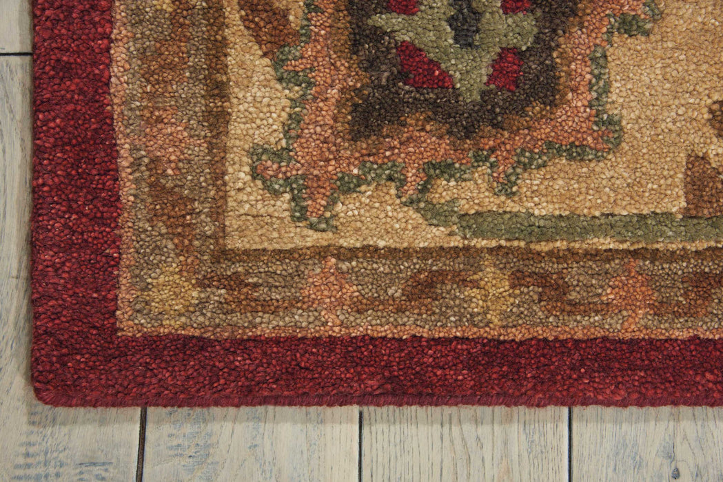 Nourison Tahoe TA08 Red Area Rug