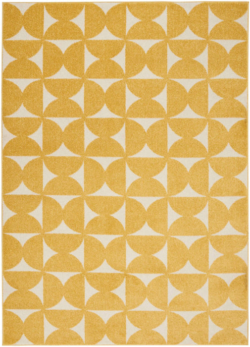 Nourison Harper DS301 Yellow Area Rug