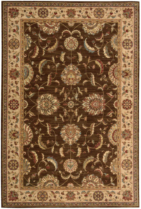 Nourison Living Treasures LI04 Brown Area Rug