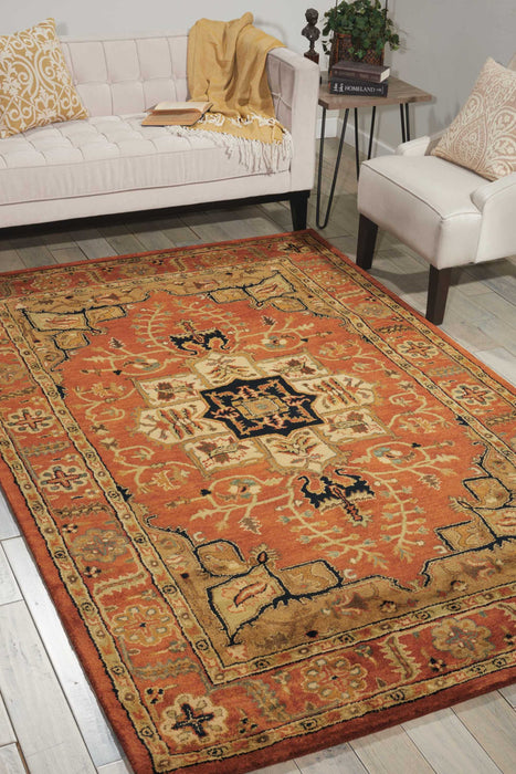 Nourison Jaipur JA33 Brick Area Rug