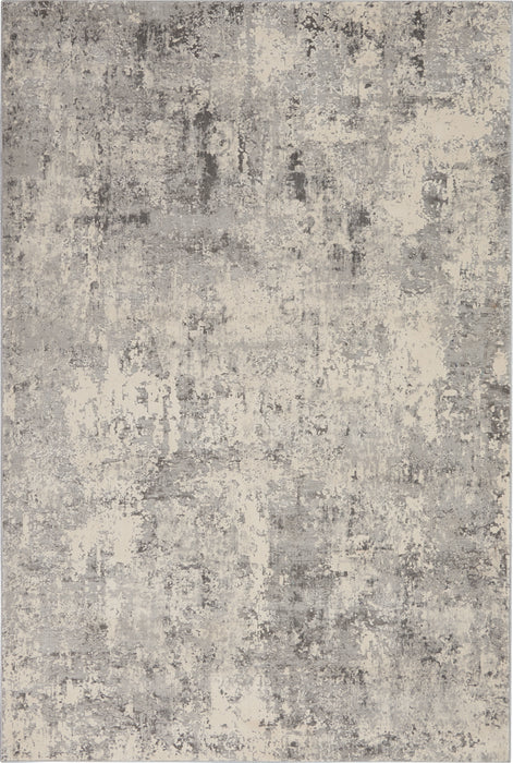 Nourison Rustic Textures RUS07 Grey/Beige Area Rug