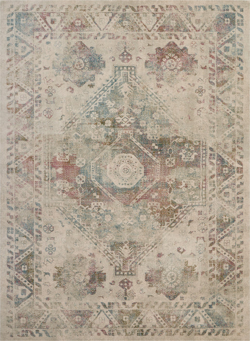 Nourison Fusion FSS11 Cream Area Rug