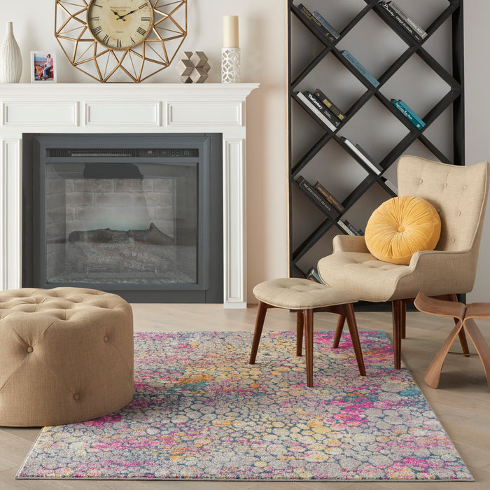 Nourison Passion PSN34 Yellow Multi Area Rug