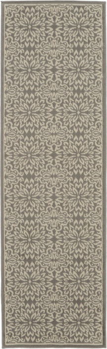 Nourison Jubilant JUB06 Ivory/Grey Area Rug