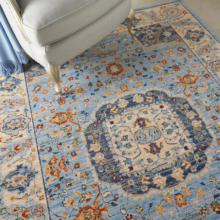 Nourison Majestic MST03 Light Blue Area Rug