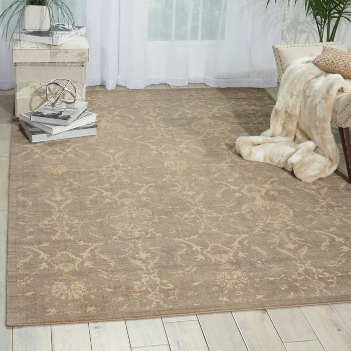 Nourison Silk Elements SKE03 Moss Area Rug