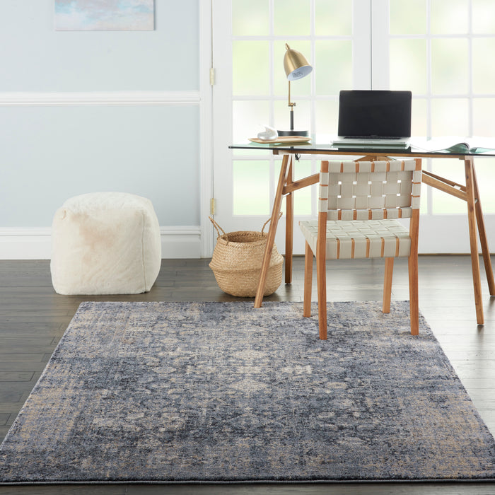 Nourison Moroccan Celebration KI3M1 Slate Area Rug