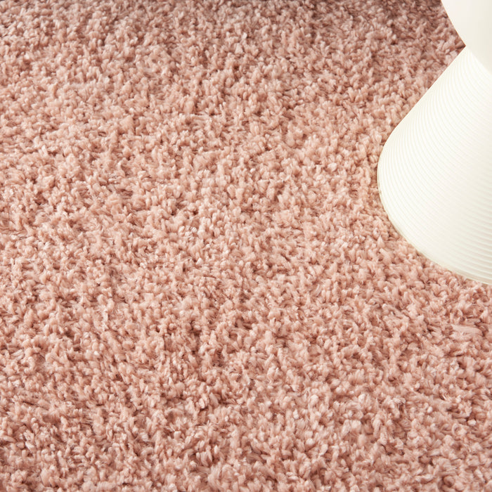 Nourison Malibu Shag MSG01 Blush Area Rug