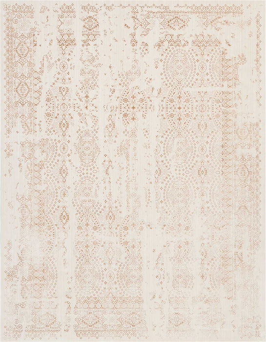 Nourison Silver Screen KI344 Ivory/Mocha Area Rug