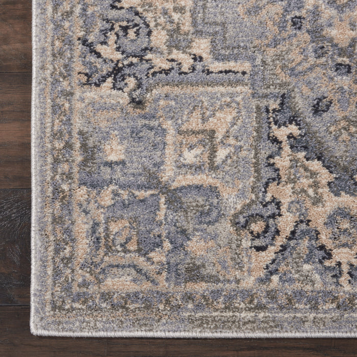 Nourison Moroccan Celebration KI382 Silver Area Rug