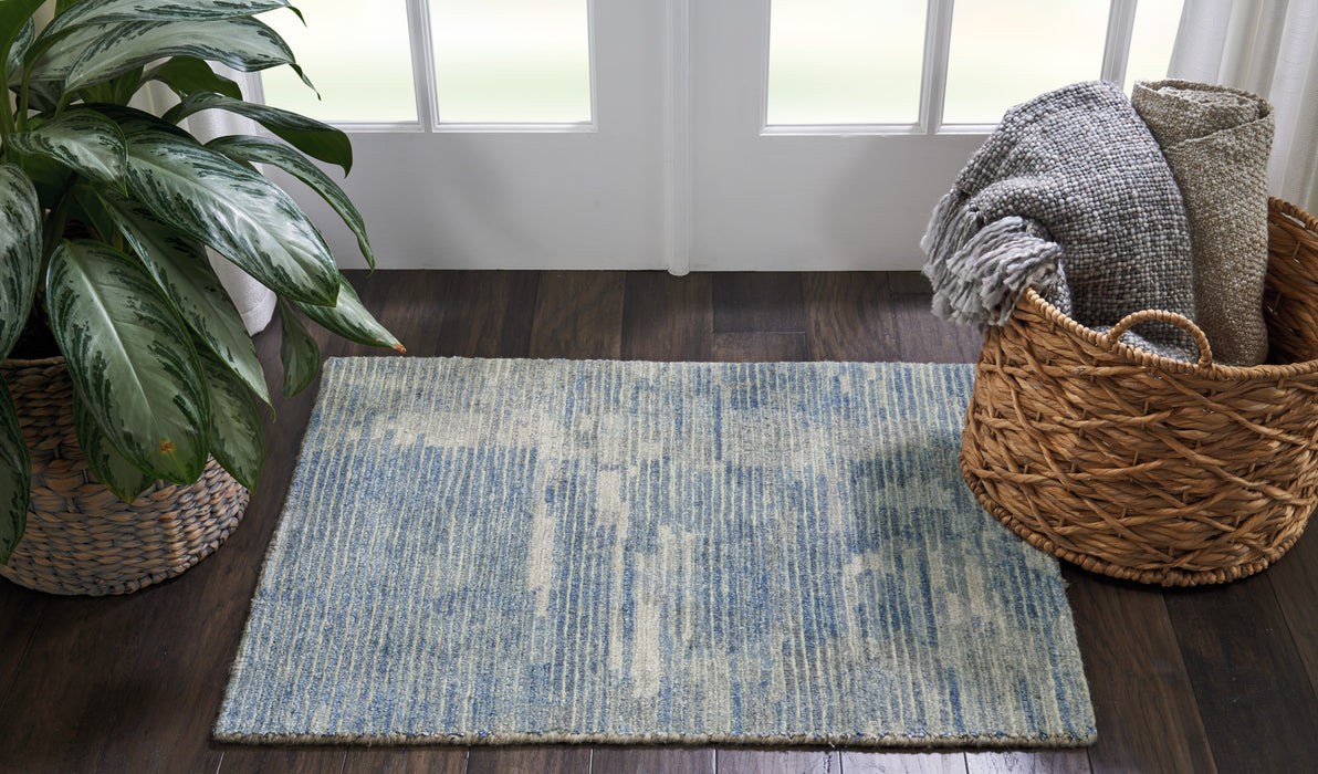 Nourison Ellora ELL01 Blue Area Rug