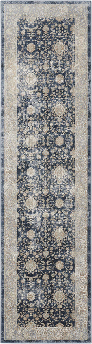 Nourison Malta MAI07 Navy Area Rug