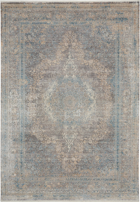 Nourison Starry Nights STN06 Cream Blue Area Rug