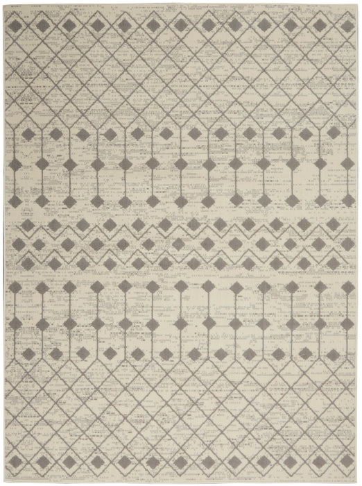 Nourison Grafix GRF37 Ivory/Grey Area Rug