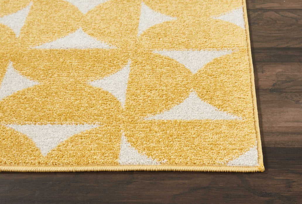 Nourison Harper DS301 Yellow Area Rug