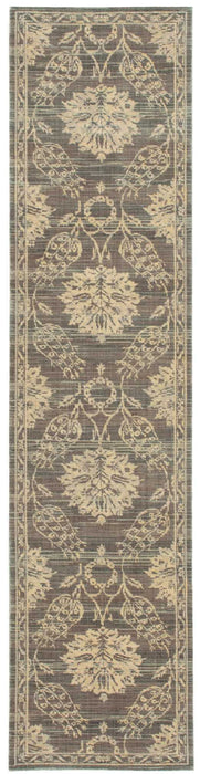 Nourison Silk Elements SKE31 Graphite Area Rug