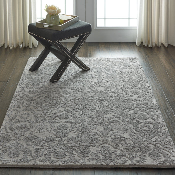 Nourison Opaline OPA15 Taupe Area Rug